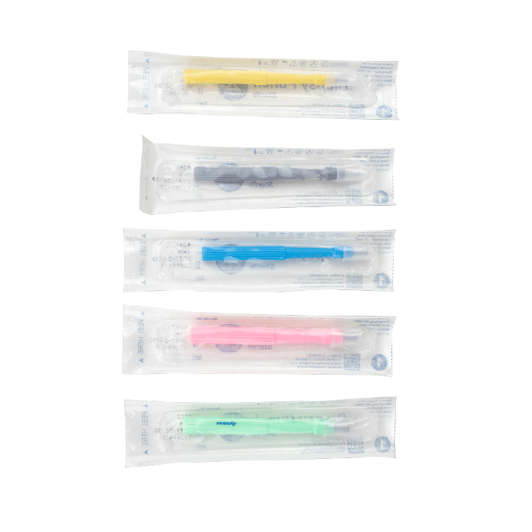 Biopsy Punches, Mix Box: 2, 3, 4, 5 and 6 mm, Assorted Pack, 25 per Box (5 each size)