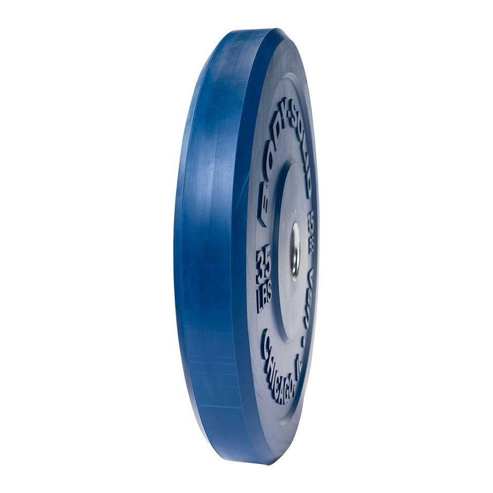 Blue 35Lb Chicago Extreme Bumper, 17.72", Full Commercial, 3 Year Warranty