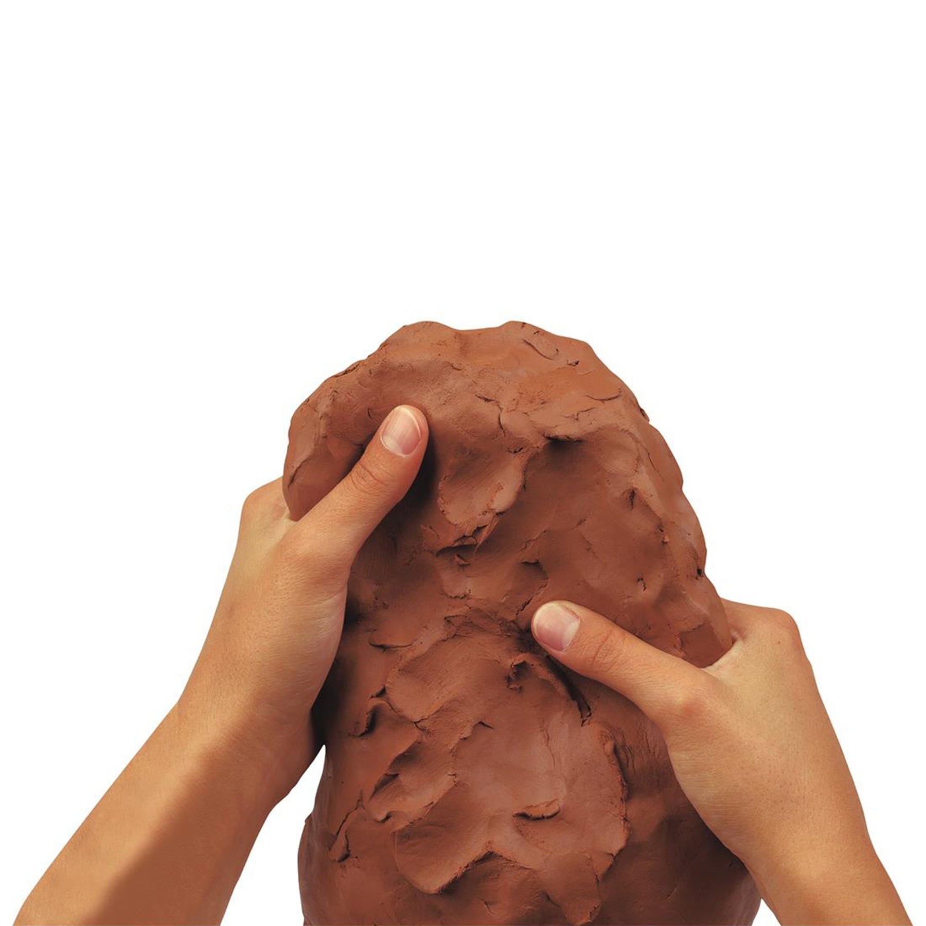 PLUS Clay Air Dry Clay, Terra Cotta, 2.2 lb (1 kg )
