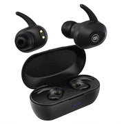 Mini True Wireless Earfin Style Earbuds, Black