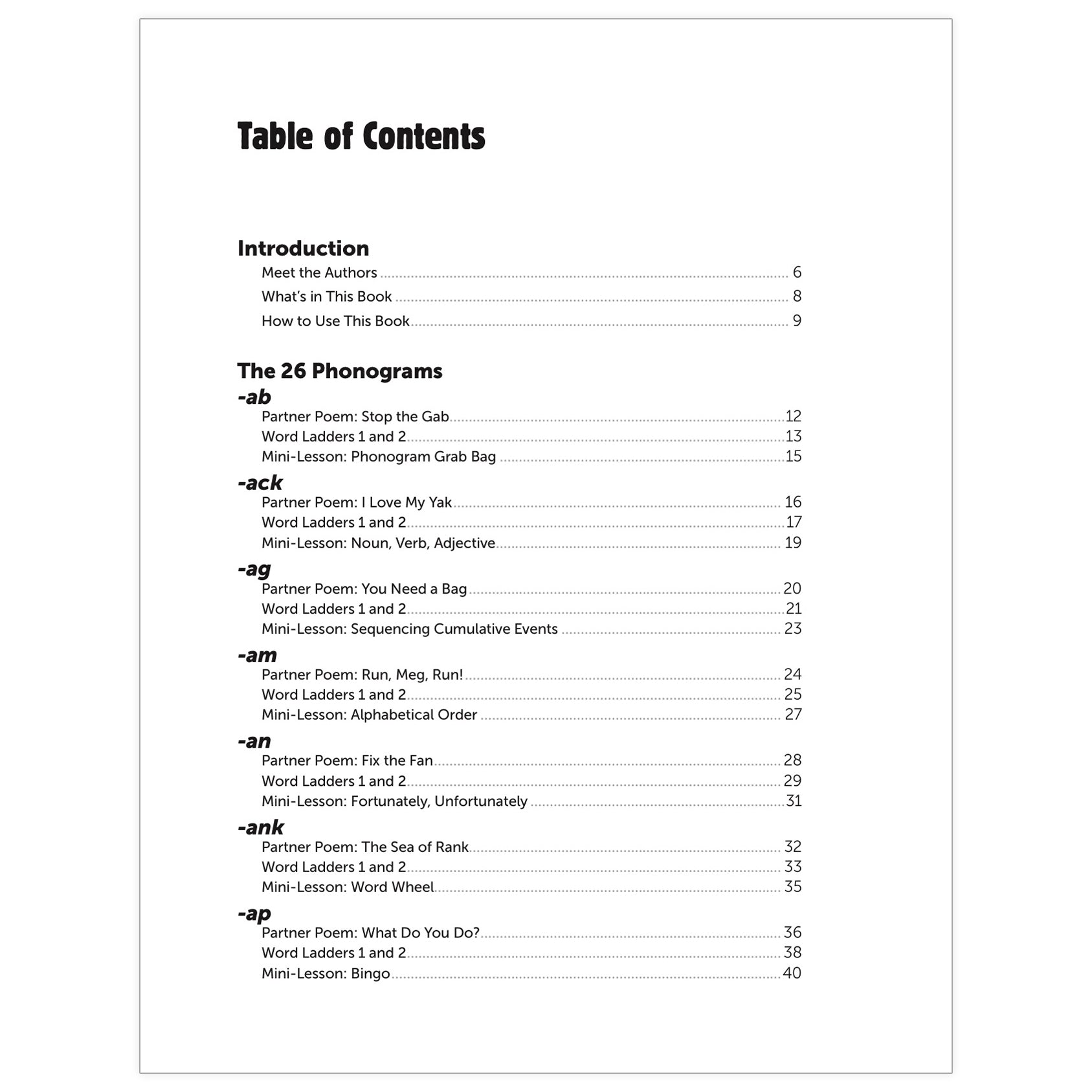 Partner Poems & Word Ladders for Building Foundational Literacy Skills: Grades K–2