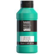 LQ BASICS Acrylic Fluid 250ml Bottle -  Bright Aqua Green