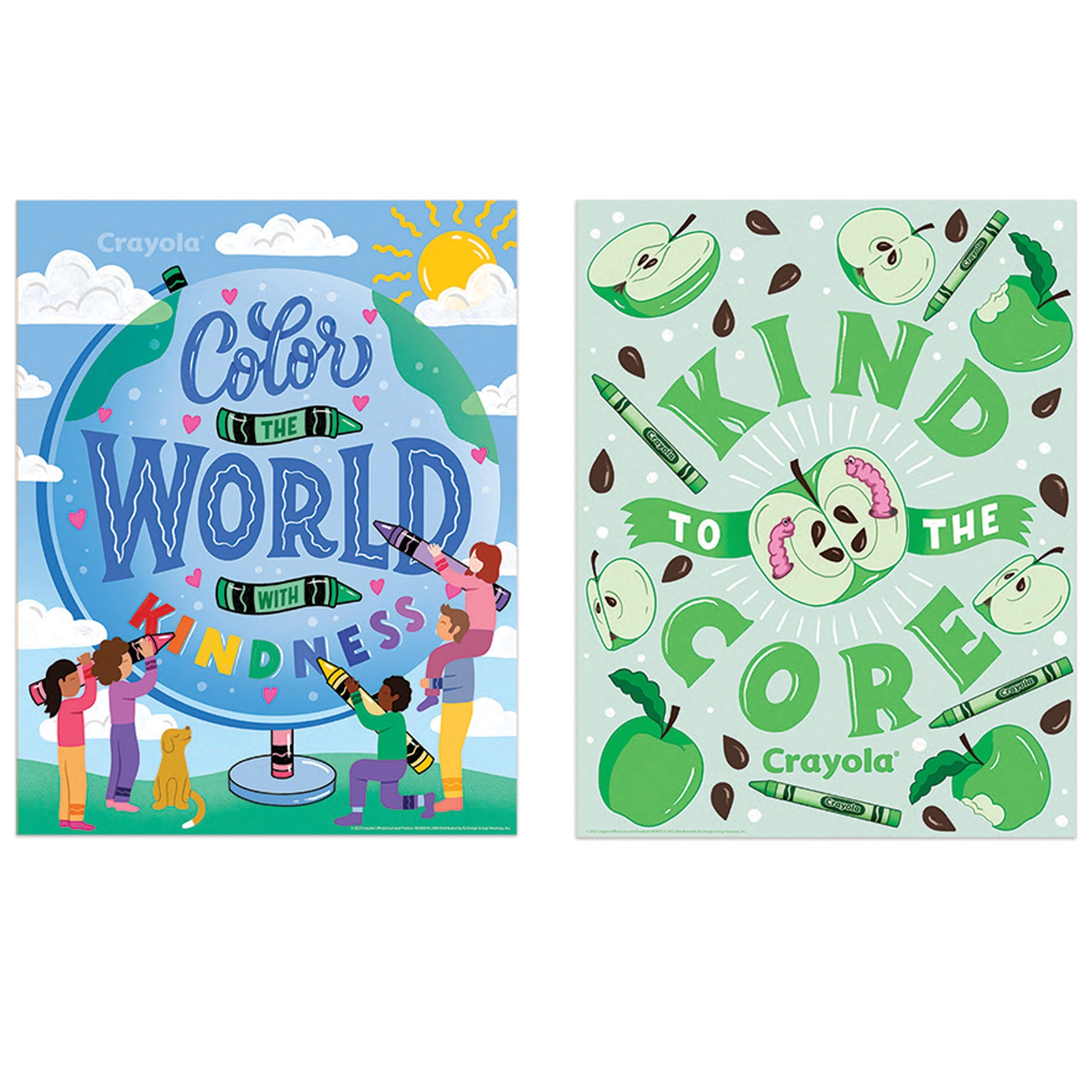 Crayola® Colors of Kindness Mini Poster Set, 8 Posters