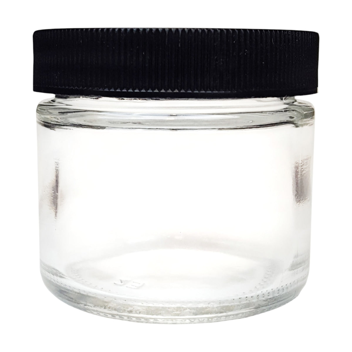 Specimen Jar, Flint Glass, 2oz, with Foam-Lined Cap, 53/400 Neck Size, Pack of 24