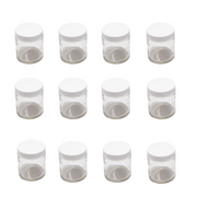 Specimen Jar, Flint Glass, 4oz, with Foam-Lined Cap, 58/400 Neck Size, Pack of 12