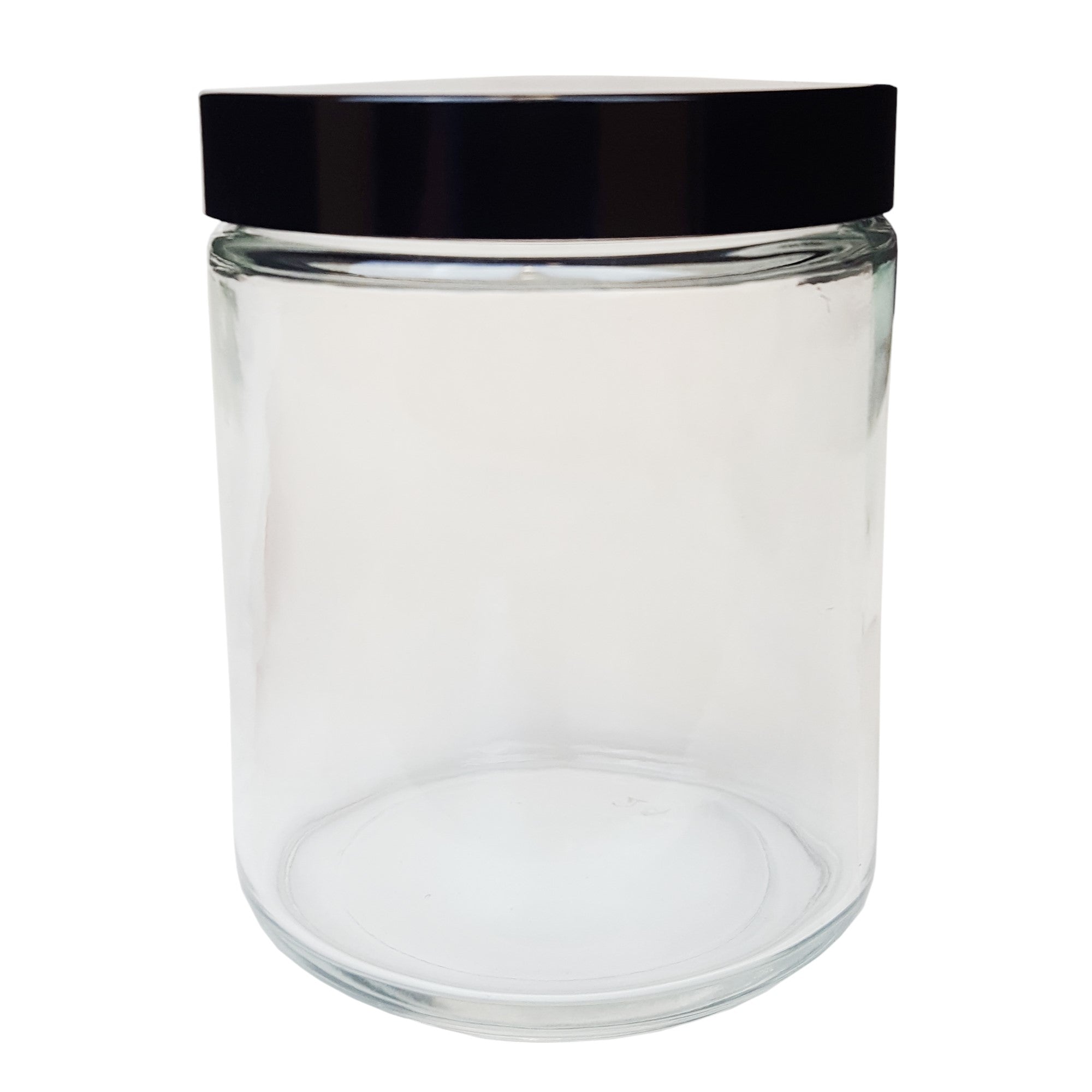 Specimen Jar, Flint Glass, 4oz, with Foam-Lined Cap, 58/400 Neck Size