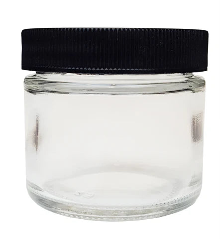 Specimen Jar, Flint Glass, 8oz, with Foam-Lined Cap,  70/400 Neck Size