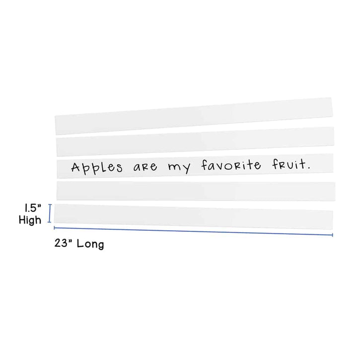 Bright Strips - Cardstock 1.5"x23", 250 ct, 10 Assorted Colors