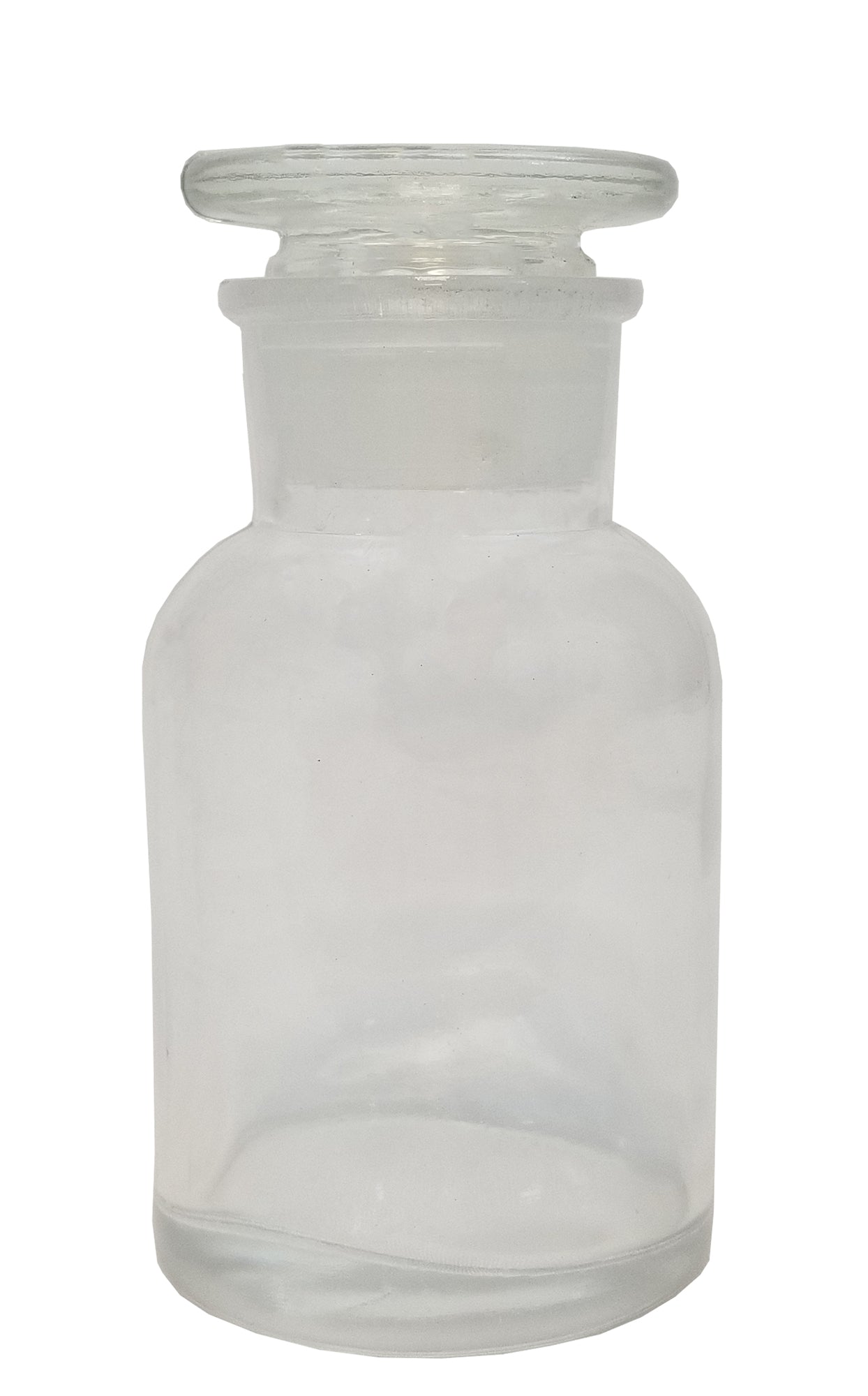 Bottle Reagent with Ground Glass Stopper, Flint Glass, 125ml
