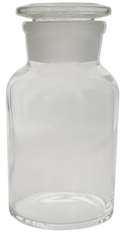 Bottle Reagent with Ground Glass Stopper, Flint Glass, 250ml