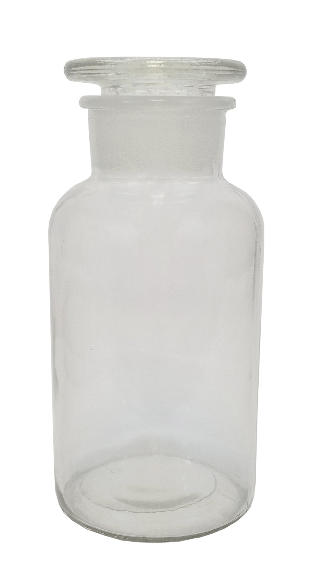 Bottle Reagent with Ground Glass Stopper, Flint Glass, 500ml, Case of 48