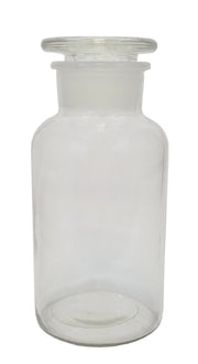 Bottle Reagent with Ground Glass Stopper, Flint Glass, 500ml, Pack of 12