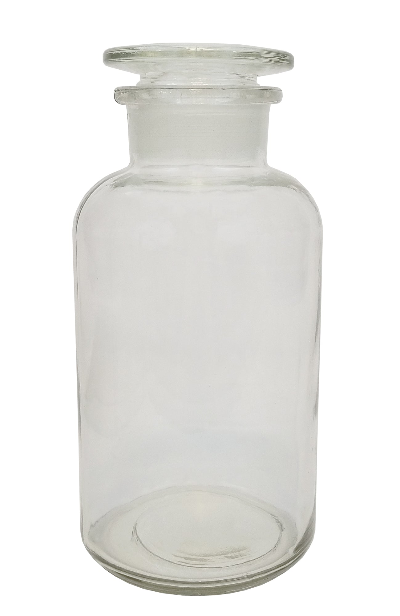Bottle Reagent with Ground Glass Stopper, Flint Glass, 1000ml