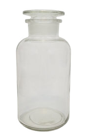 Bottle Reagent with Ground Glass Stopper, Flint Glass, 1000ml