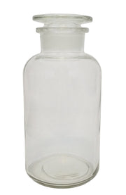 Bottle Reagent with Ground Glass Stopper, Flint Glass, 1000ml, Case of 24