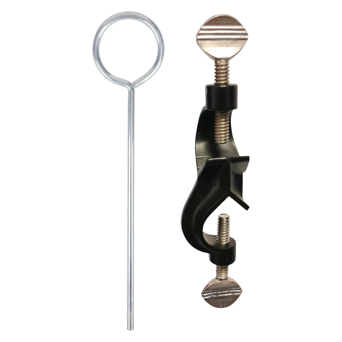 Extension Ring Kit, 4" Support Ring with Boss Head Clamp