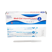 Medi-cut Scalpels Disposable Sterile, #11 - 10 pcs per Box