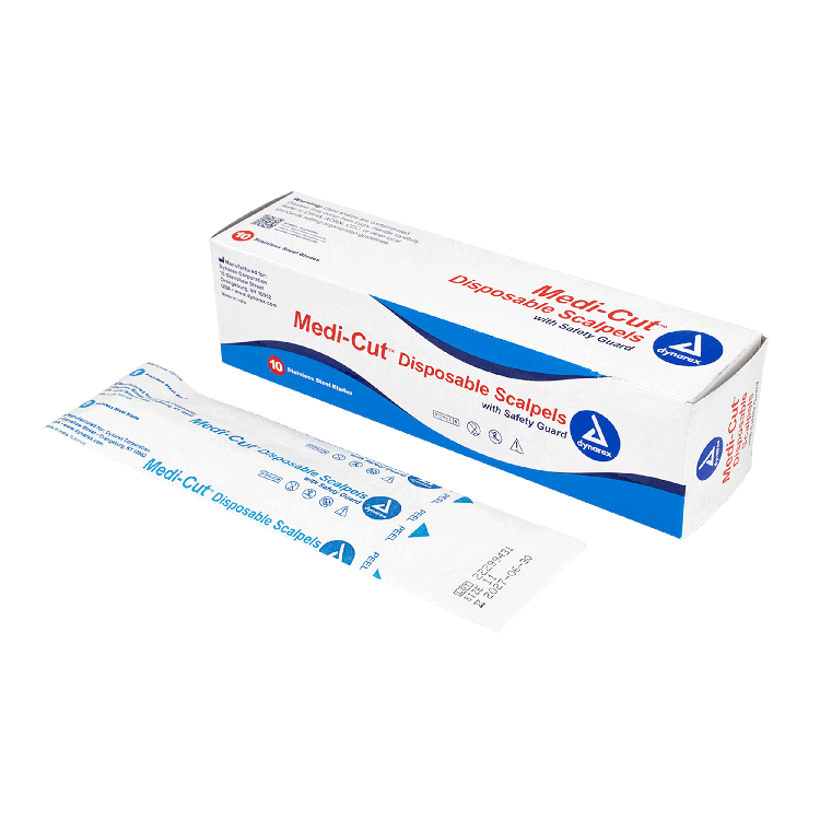 Medi-cut Scalpels Disposable Sterile, #11 - 10 pcs per Box