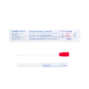 Transport Swab, Sterile, Snappable Shaft, Cotton Tip - 1 per pouch/100 pouches per Bag//10 Bags per Case