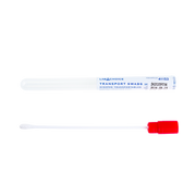 Transport Swab, Sterile, Snappable Shaft, Viscose Tip - 1 per pouch/100 pouches per Bag//10 Bags per Case