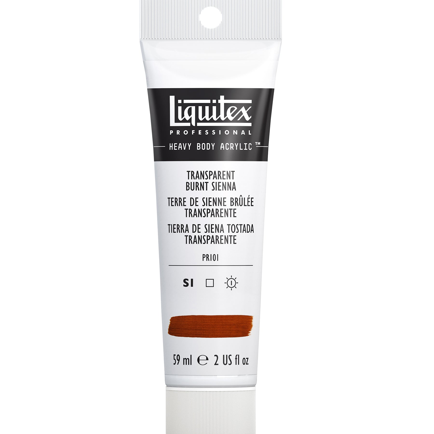 HB 59ml tube - Transparent Burnt Sienna