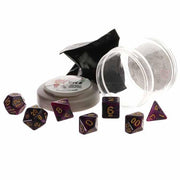 Reaper Miniatures REM19054 Pizza Dungeon Dual Dice Purple & Black