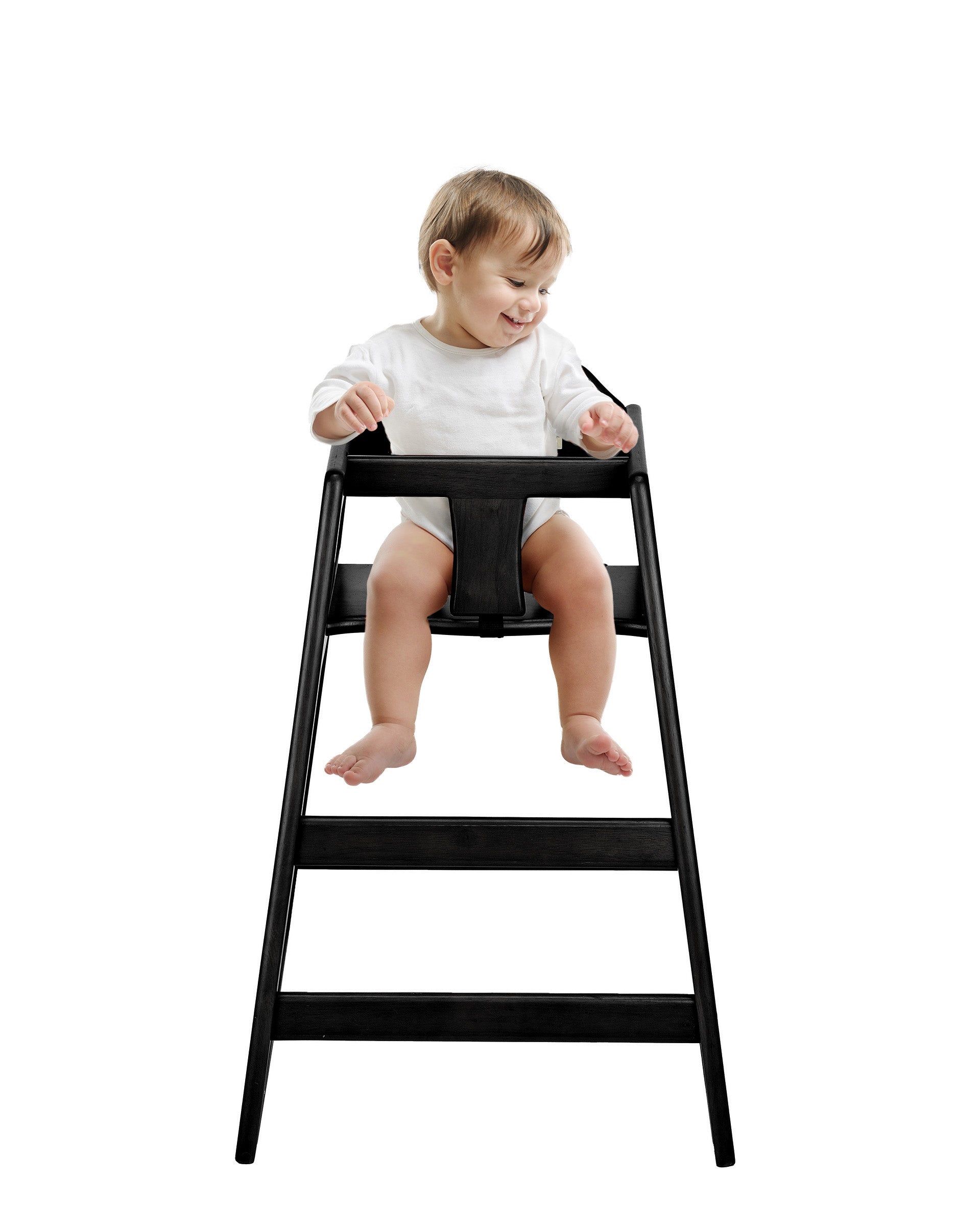 Alpine Industries Baby High Chair Espresso 2-pack