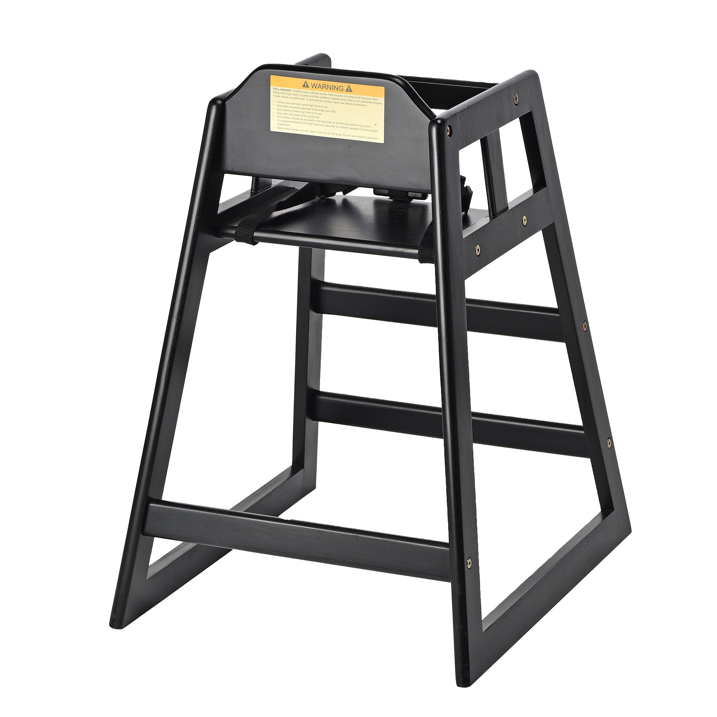 Alpine Industries Baby High Chair Espresso 2-pack