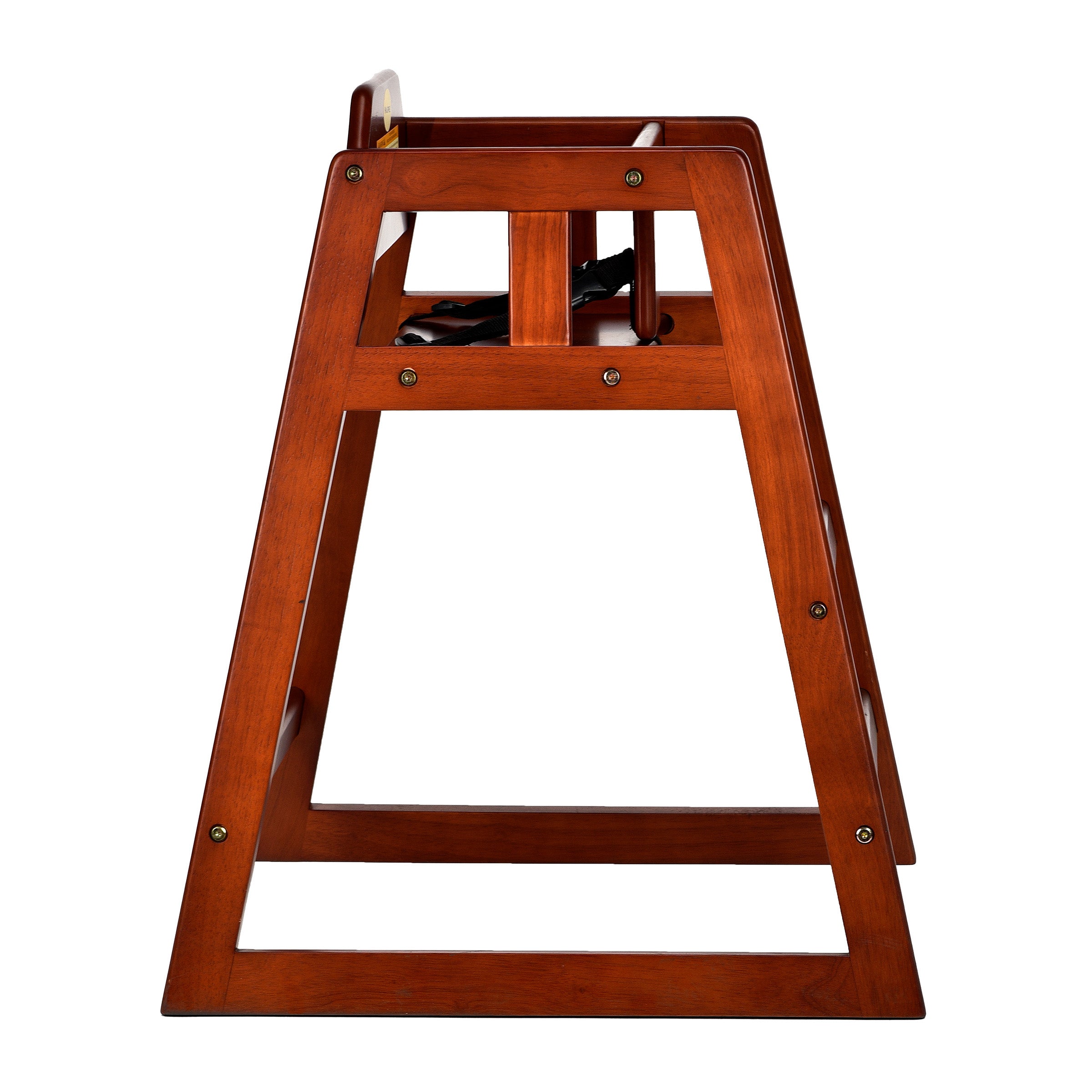 Alpine Industries Baby High Chair Mahagony 2-pack