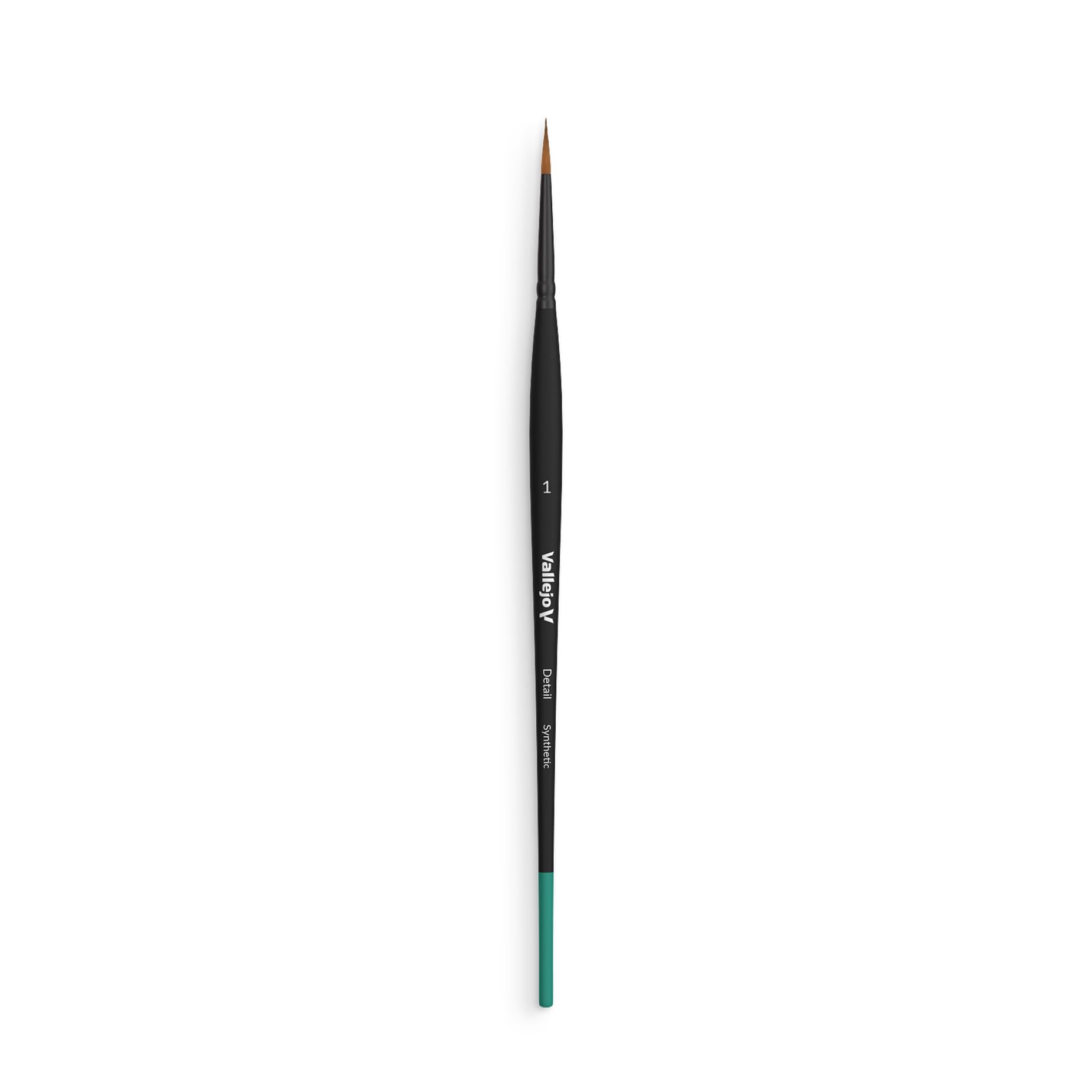 Vallejo Detail B02001 Round Synthetic Brush No. 1