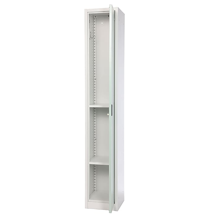 72" H x 12" W  Single Tier Steel Storage Locker with Digital Lock, Misty Green