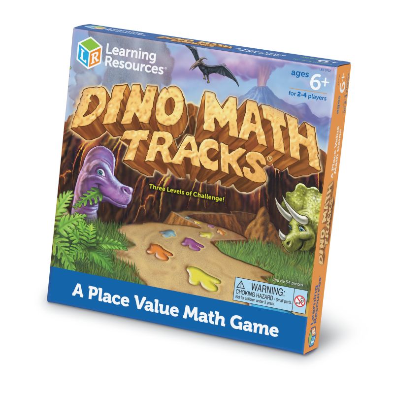 Dino Math Tracks® Place Value Game