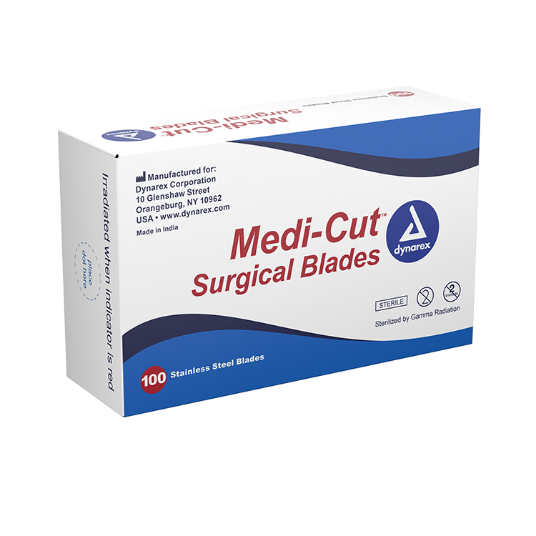 Medi-Cut Surgical Blades, #10 - 100 pcs per Box