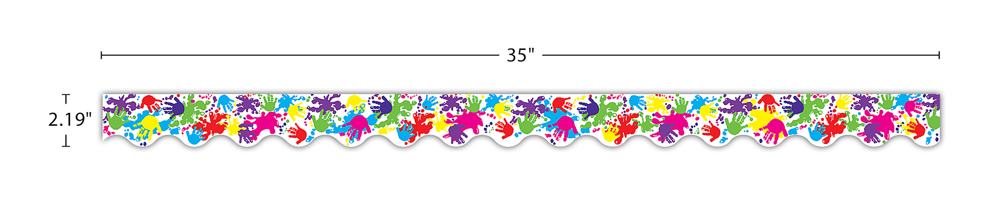 Helping Hands Scalloped Border Trim