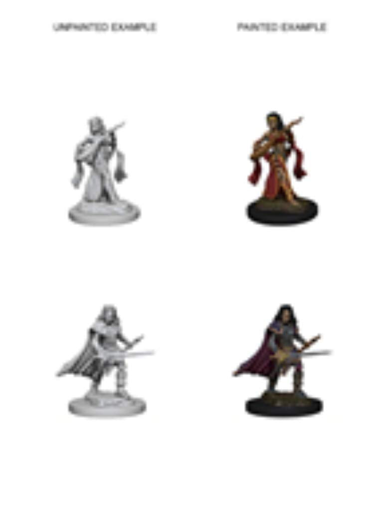 Pathfinder Battles Deep Cuts Unpainted Miniatures: Human Female Bard (2)
