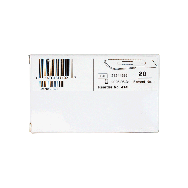 Medi-Cut Surgical Blades, #20 - 100 pcs per Box