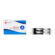 Medi-Cut Surgical Blades, #22 - 100 pcs per Box