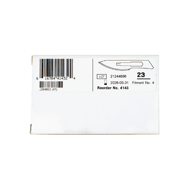 Medi-Cut Surgical Blades, #23 - 100 pcs per Box
