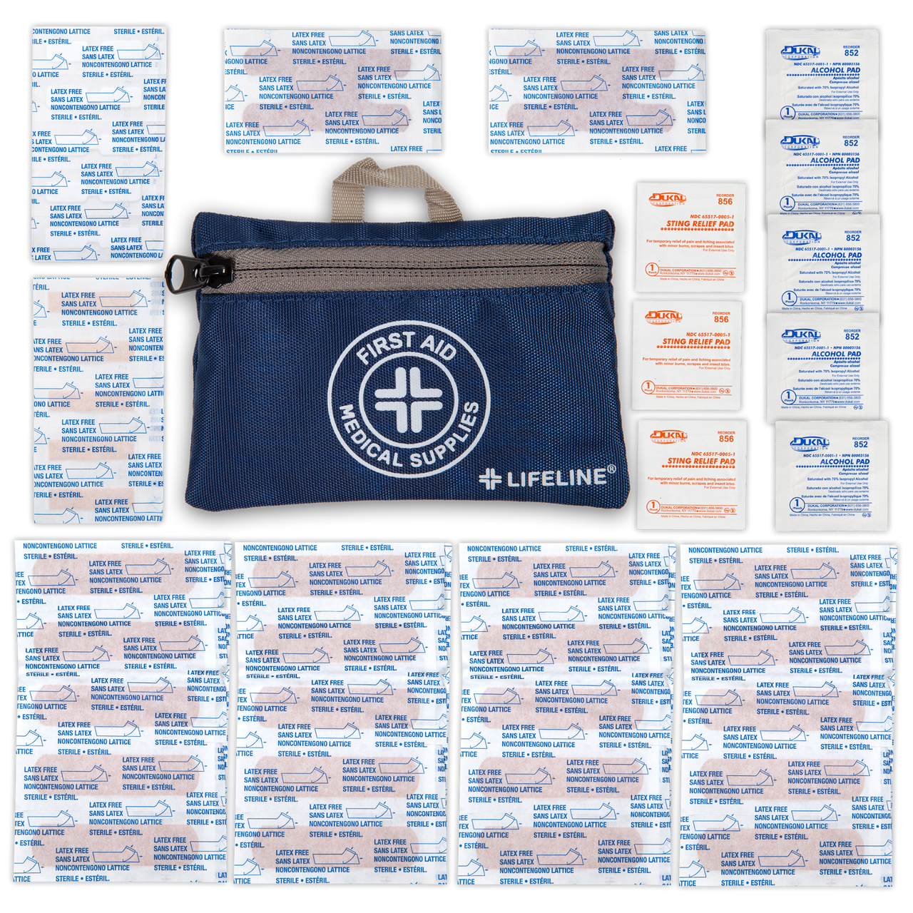 Essential First Aid Kit - 50 Piece