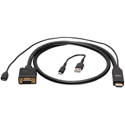 C2G C2G41473 10 Ft. 1080P HDMI to VGA Adapter Active HDMI to VGA Cable