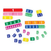 Transparent Connection Mini Fraction Tiles