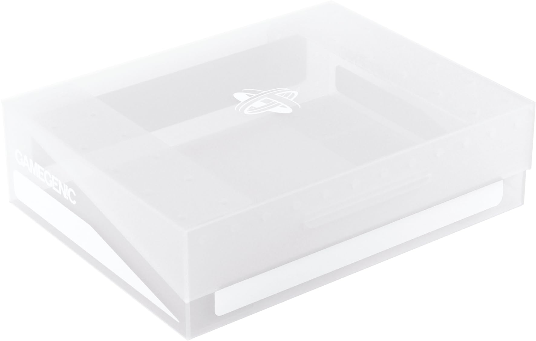 Gamegenic Token Holder | Protect and Store Game Tokens | Durable Storage Box for Tokens, Dice, Cards and other Game Accessories | Compatible with Board Games, LCG and TCGs | Clear Color | Made