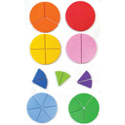 Demo Magnetic Foam Fraction circles Blank