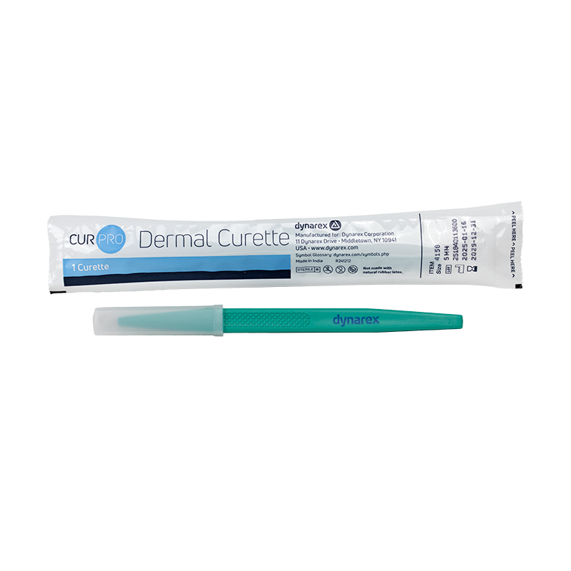 Dermal Curette, 5 mm - 50 Curettes per Case