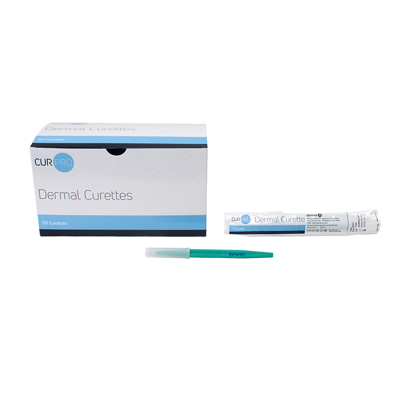 Dermal Curette, 7 mm - 50 Curettes per Case