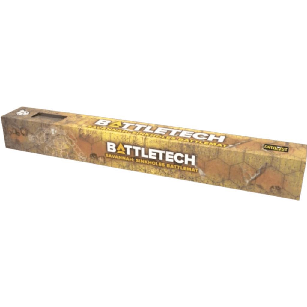 Catalyst Game Labs, BattleMat Savannah Sinkholes - Ages 14+, for 1 or More Players