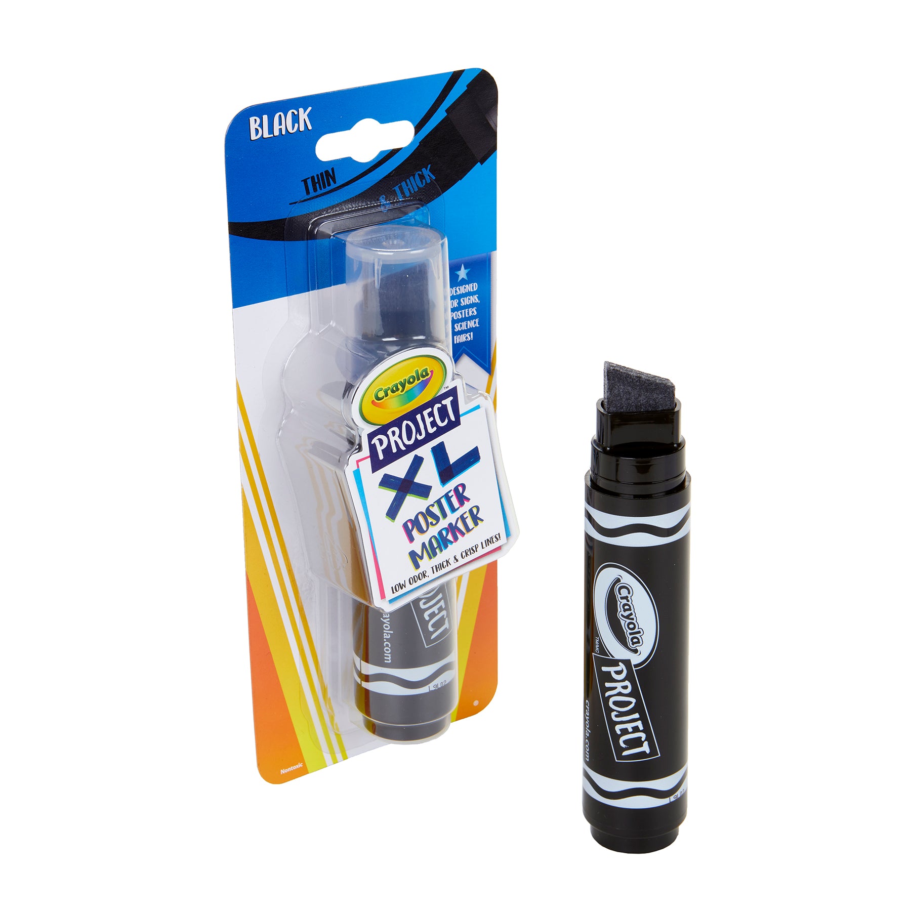 Project XL Poster Marker, Black, Single