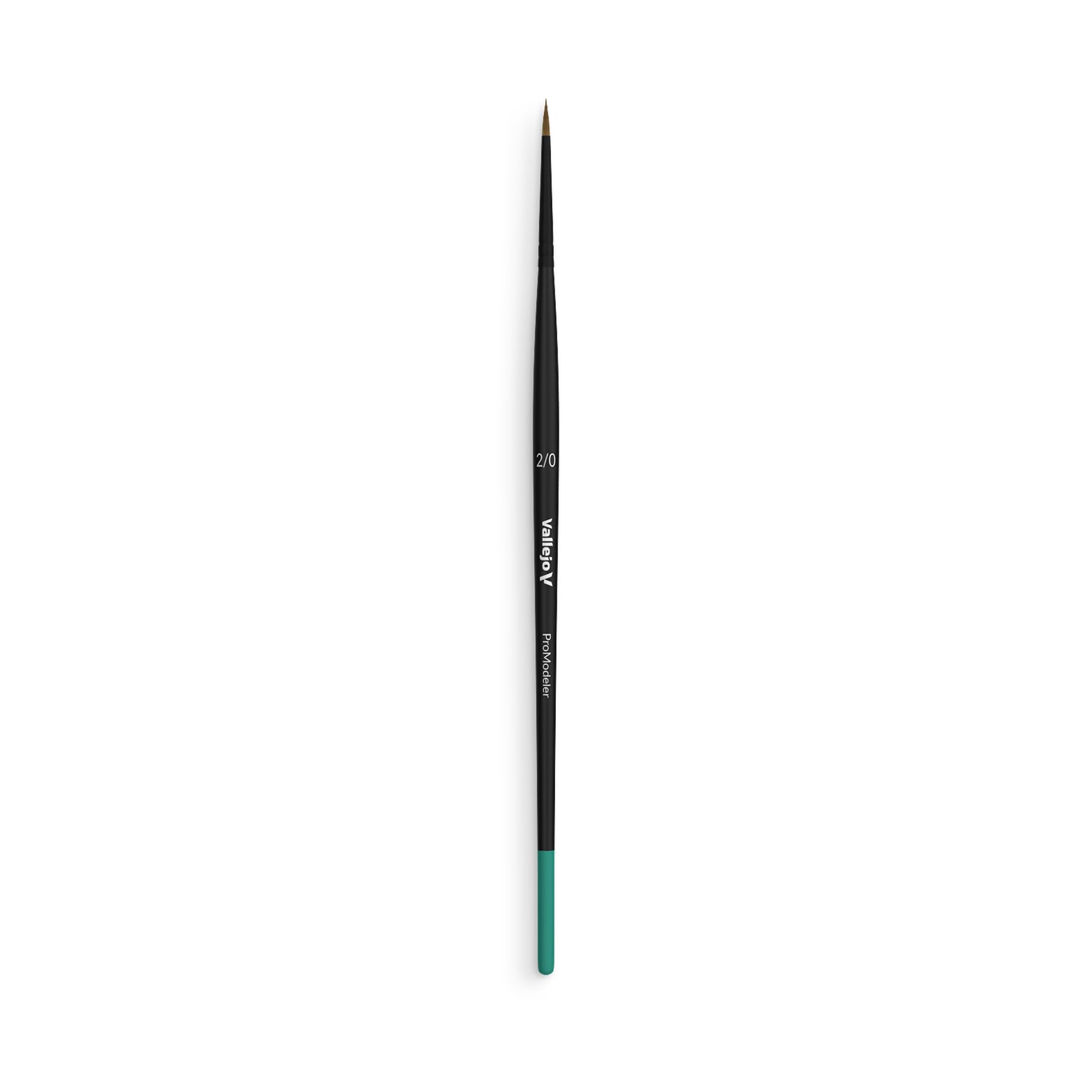 Vallejo Pro Modeler B01020 Natural Hair Round Brush No. 2/0