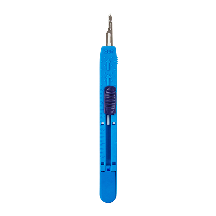 Medi-cut Safety Scalpels Sterile, #15 - 10 pcs per Box