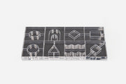 Crystal Acrylic Block Set - Set of 25